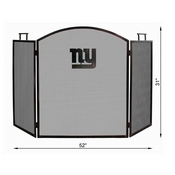 New York Giants Fireplace Screen, 536-1013