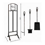 Denver Broncos Fireplace Tool Set, 537-1003