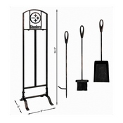Pittsburgh Steelers Fireplace Tool Set, 537-1004
