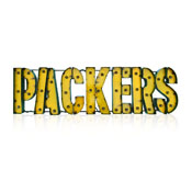 Green Bay Packers Lighted Recycled Metal Sign, 546-1001