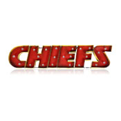 Kansas City Chiefs Lighted Recycled Metal Sign, 546-1006