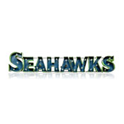 Seattle Seahawks Lighted Recycled Metal Sign, 546-1024