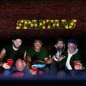 Michigan State-Spartans Lighted Recycled Metal Sign, 546-3016
