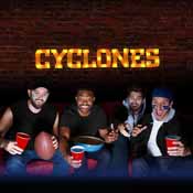 Iowa State-Cyclones Lighted Recycled Metal Sign, 546-3024