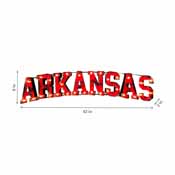 Univ Of Arkansas-Arkansas Lighted Recycled Metal Sign, 546-3122