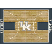 University Of Kentucky 6x8 Courtside Rug, 555-3032