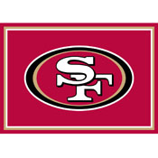 San Francisco 49ers 3x4  Area  Rug, 569-1005