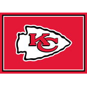 Kansas City Chiefs 3x4  Area  Rug, 569-1006