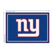New York Giants 3x4  Area  Rug, 569-1013