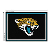 Jacksonville Jaguars 3x4  Area  Rug, 569-1015