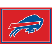 Buffalo Bills 3x4  Area  Rug, 569-1021