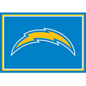 Los Angeles Chargers 3x4  Area  Rug, 569-1036