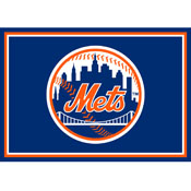 New York Mets 3x4  Area  Rug, 569-2002