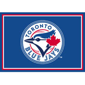 Toronto Blue Jays 3x4  Area  Rug, 569-2021