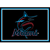 Florida Marlins 3x4  Area  Rug, 569-2024