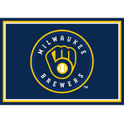 Milwaukee Brewers 3x4  Area  Rug, 569-2027