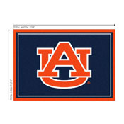 Auburn University 3x4  Area  Rug, 569-3002