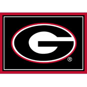 University Of Georgia 3x4  Area  Rug, 569-3008