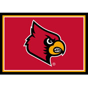 University Of Louisville 3x4  Area  Rug, 569-3031