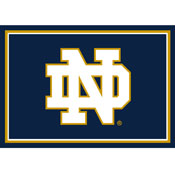 University  of Notre Dame 3x4  Area  Rug, 569-3054