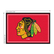 Chicago Blackhawks 3x4  Area  Rug, 569-4002
