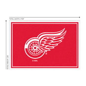 Detroit Red Wings 3x4  Area  Rug, 569-4005