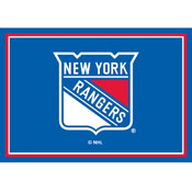 New York Rangers 3x4  Area  Rug, 569-4006