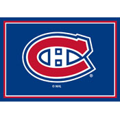 Montreal Canadiens 3x4  Area  Rug, 569-4009