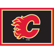 Calgary Flames 3x4  Area  Rug, 569-4011