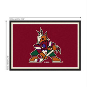 Arizona Coyotes 3x4  Area  Rug, 569-4014