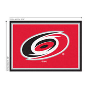 Carolina Hurricanes 3x4  Area  Rug, 569-4017