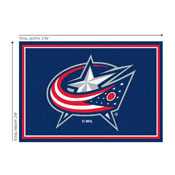 Columbus Blue Jackets 3x4  Area  Rug, 569-4019