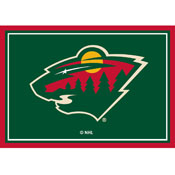Minnesota Wild 3x4  Area  Rug, 569-4023