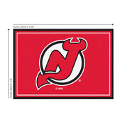 New Jersey Devils 3x4  Area  Rug, 569-4025