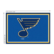 St. Louis Blues 3x4  Area  Rug, 569-4028