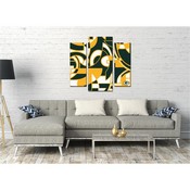 Green Bay Packers Modern 3 Piece Wall Art, 573-1001