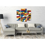 Pittsburgh Steelers Modern 3 Piece Wall Art, 573-1004