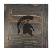 Michigan State University Reclaimed Side Table, 587-7016