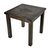 Kansas City Chiefs Reclaimed Side Table, 587-5006