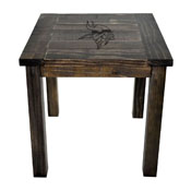 Minnesota Vikings Reclaimed Side Table, 587-5007