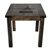 Cleveland Browns Reclaimed Side Table, 587-5020