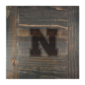 University Of Nebraska Reclaimed Side Table, 587-7010