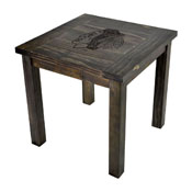 Chicago Blackhawks Reclaimed Side Table, 587-8002