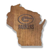 Green Bay Packers Wooden Magnetic Keyholder, 596-1001