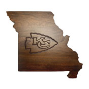 Kansas City Chiefs Wooden Magnetic Keyholder, 596-1006