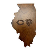 Chicago Bears Wooden Magnetic Keyholder, 596-1019