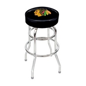 Chicago Blackhawks Chrome Bar Stool, 61-5002