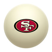 San Francisco 49ers Cue Ball, 610-1005
