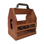 Michigan State University Wood Bbq Caddy, 614-3016