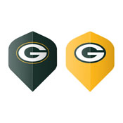 Green Bay Packers Fan's Choice Dartboard Set, 624-1001